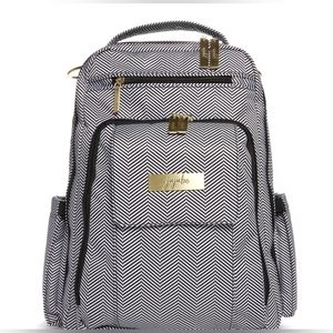 Ju-Ju-Be Chevron Black & White Backpack
